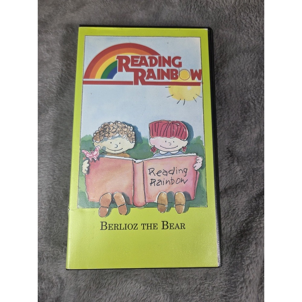 Reading Rainbow: Berlioz The Bear VHS Tape LeVar Burton‎ PBS Educational